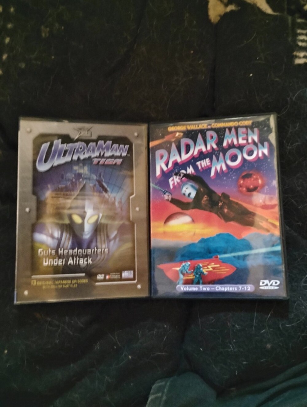 Ultraman Tiga Guts Headquarters Under Attack & Radar Men From The Moon DvD Lot